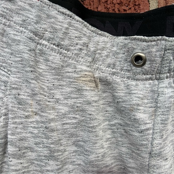 PONY Marled Light Gray Jogger Sweatpants - Picture 3 of 4